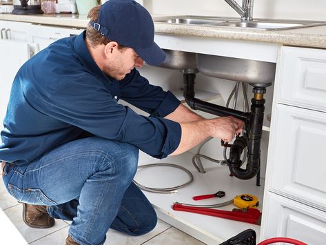 Plumbing repair work